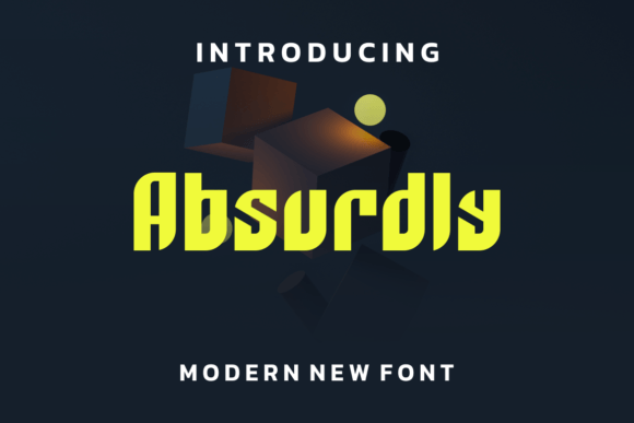 Absurdly: A Bold Display Font for Modern Brand Identity