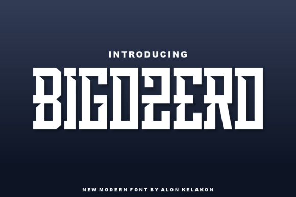 Bigozero: The Whimsical Display Font for Handmade Creators