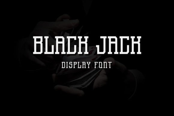 Black Jack: A Bold Display Font for Standout Brand Identity