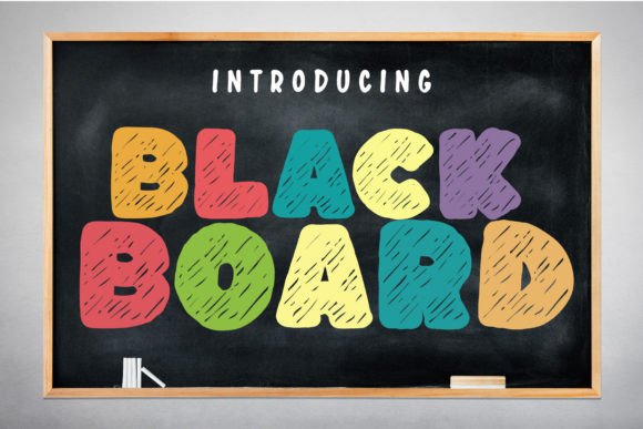 Blackboard: A Playful Display Typeface for Editorial Design