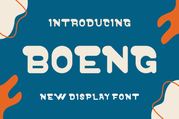 Boeng: A Bold Display Font That Transforms Brand Identity