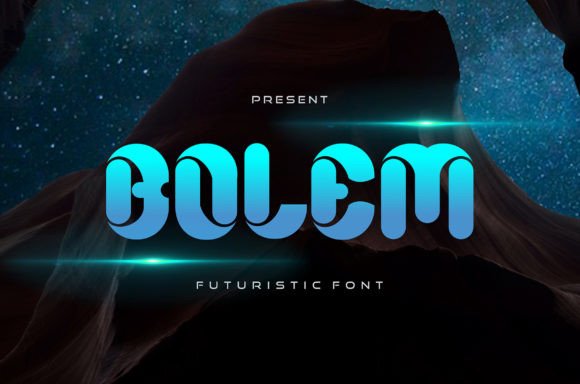Bolem: A Futuristic Display Font for Modern Editorial Design