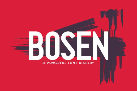 Bosen: The Modern Display Typeface for High-Impact Web Design