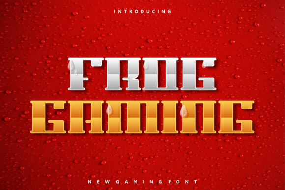 Frog Gaming: The Display Typeface That Brings Editorial Life to Your Projects