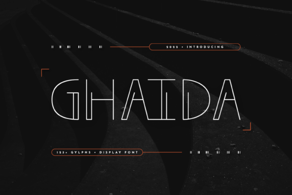 Ghaida: The Versatile Display Font for Modern Branding