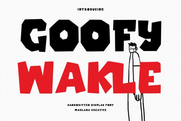 Goffy Wakle: The Bold Display Typeface for Editorial Design