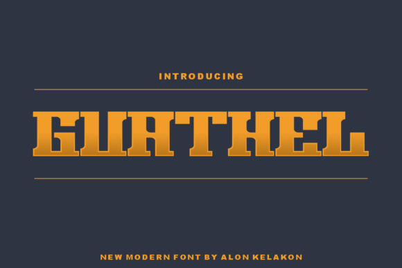 Guathel: The Perfect Display Font for Handmade Products