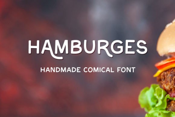 Hamburges: The Bold Display Typeface for Modern Web Design