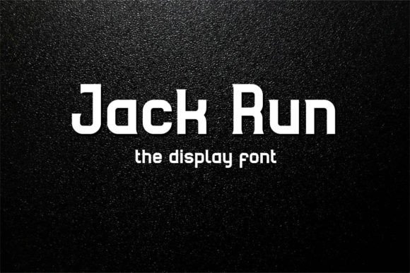 Jack Run: A Bold Display Typeface for Modern Web Design