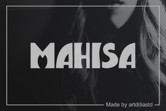 Mahisa Bold: The Perfect Display Font for Handmade Crafts and Labels