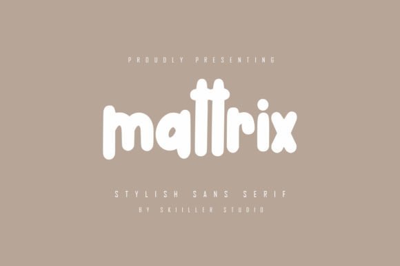 Mattrix: The Bold Display Font That Powers High-Impact Campaigns