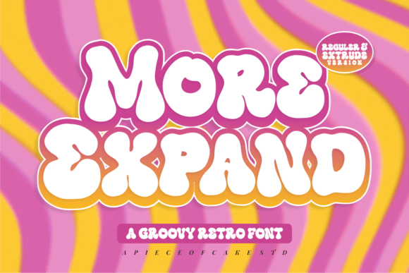 More Expand: The Retro Display Typeface That Elevates Small Business Branding