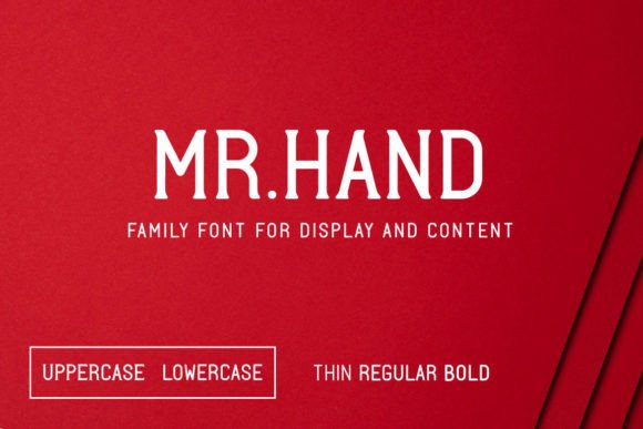 Mr. Hand: The Modern Display Typeface for Scroll-Stopping Campaigns