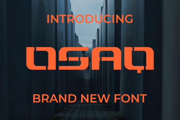 Osaq: The Bold Display Typeface That Elevates Campaign Impact