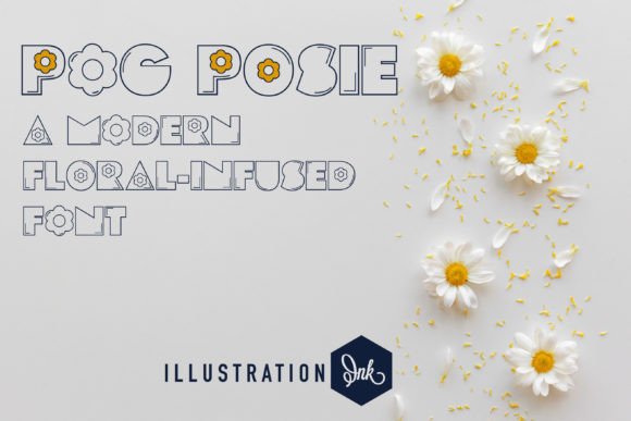 Pog Posie: A Playful Display Typeface for Modern Web Design