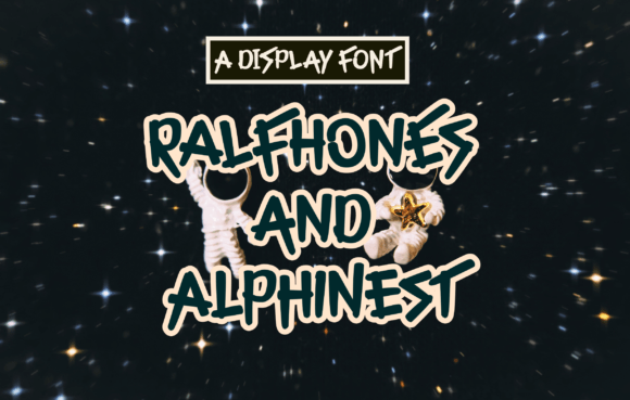 Ralfhones: The Perfect Display Font for Handmade Crafts