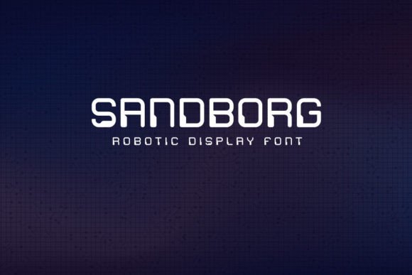 Sandborg: The Futuristic Display Font for Modern Web Design