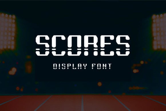 Scores: The Assertive Display Typeface for Modern Editorial Design