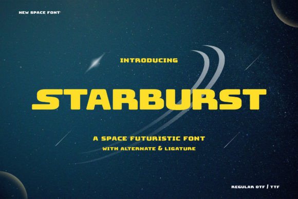Starburst: The Futuristic Typeface That Transforms Brand Identity