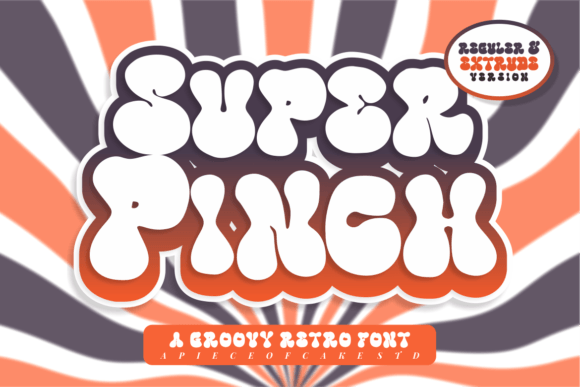 Super Pinch: The Retro Display Typeface for Modern Web Design
