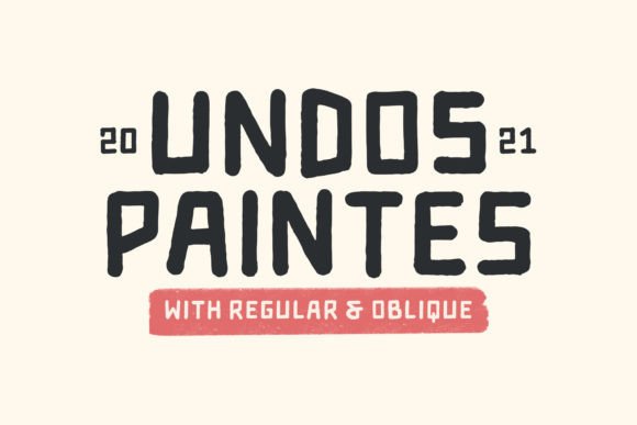 Undos Paintes: The Industrial Display Typeface for Modern Web Design