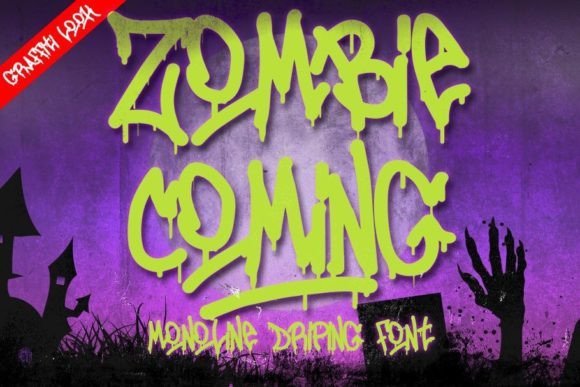 Zombie Coming: A Display Typeface That Brings Digital Brands to Life